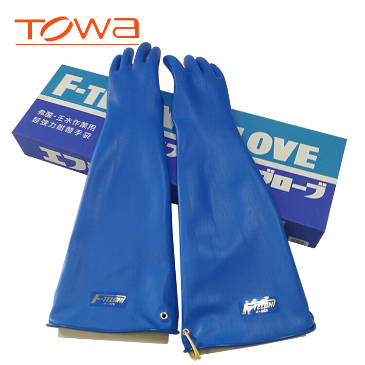 TOWA A-22L防強(qiáng)酸堿防化手套Hanaki F-TELON手套58cm圖片1 TOWA A-22L防強(qiáng)酸堿防化手套Hanaki F-TELON手套58cm圖片1