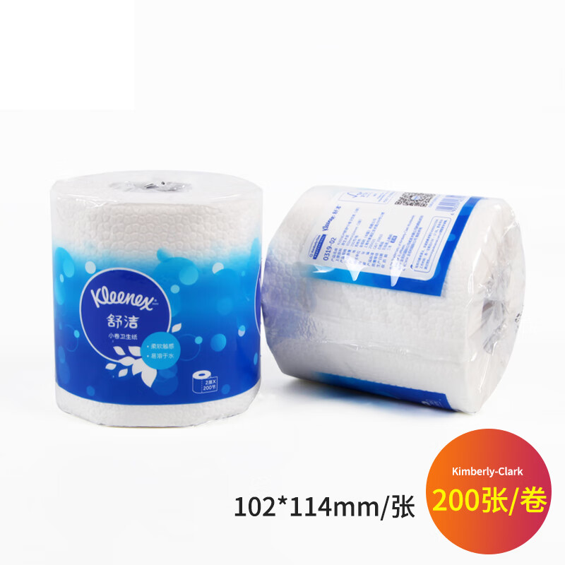 金佰利0319-02 Kleenex舒潔小卷衛(wèi)生紙圖片1