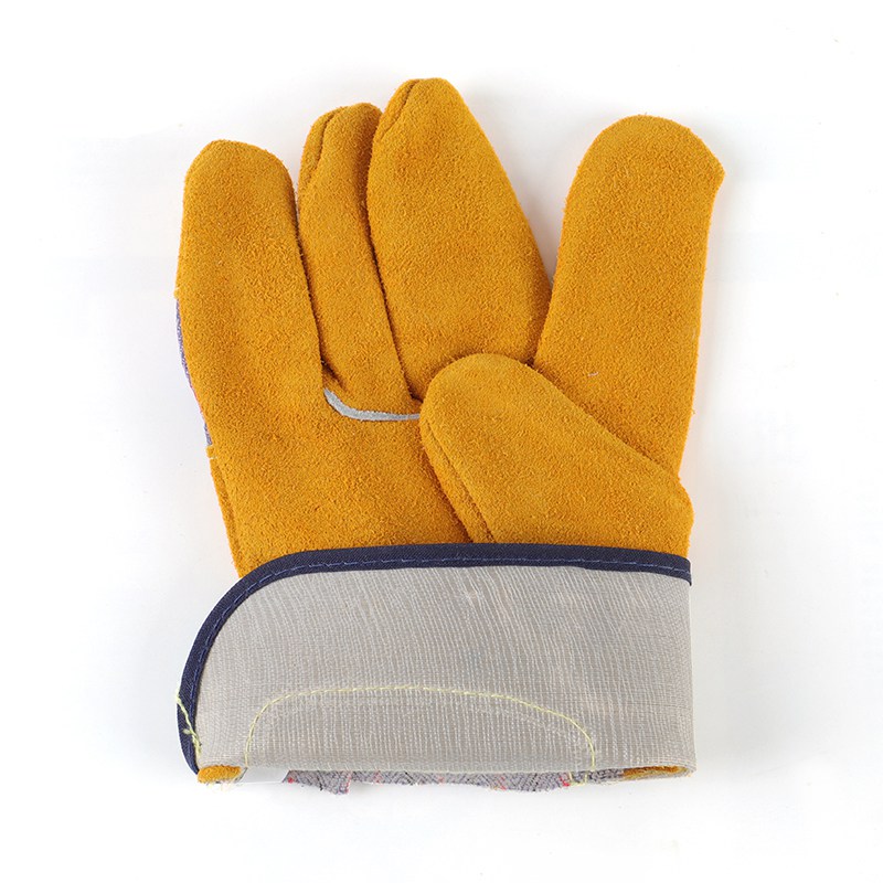 友盟AP-1516耐磨防刺穿牛二層皮勞保手套圖片4 友盟AP-1516耐磨防刺穿牛二層皮勞保手套圖片4