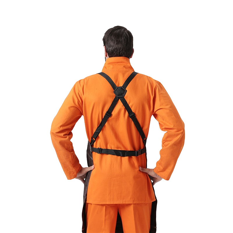 友盟AP-6100炭啡色全皮護(hù)胸焊工服圖片3 友盟AP-6100炭啡色全皮護(hù)胸焊工服圖片3