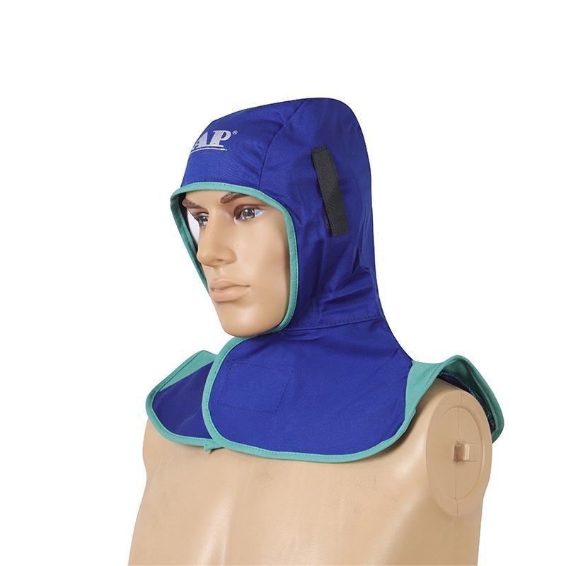 友盟AP-6670藍色阻燃布全護式焊帽圖片3 友盟AP-6670藍色阻燃布全護式焊帽圖片3