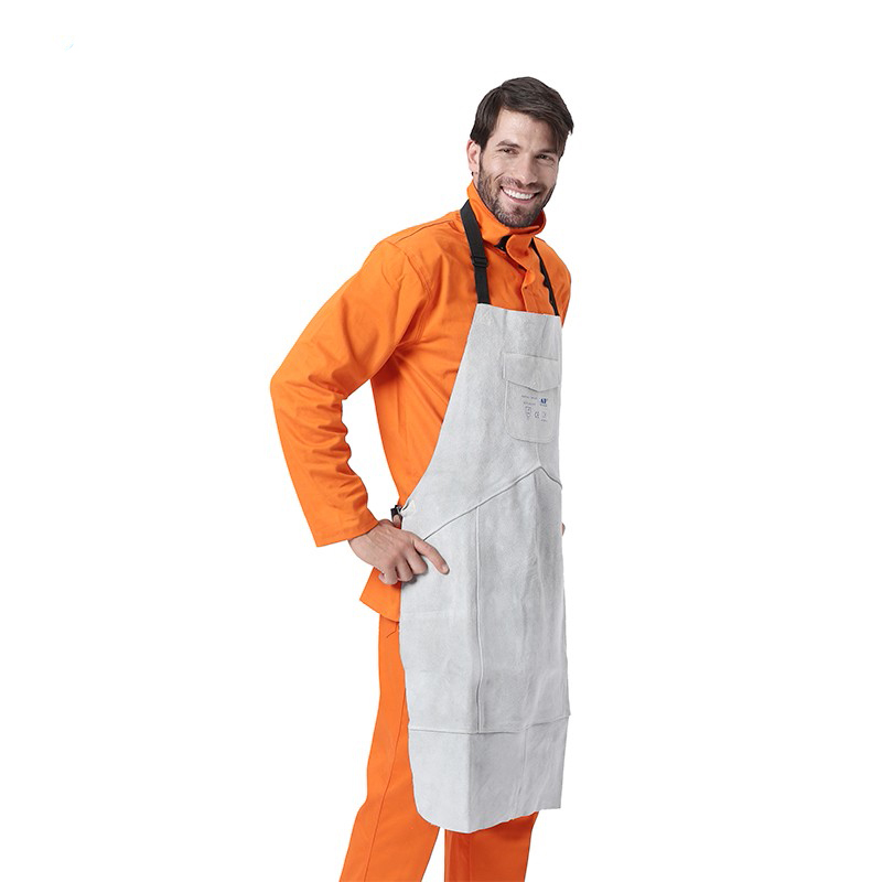 友盟AP-6103原色全皮護胸圍裙圖片1