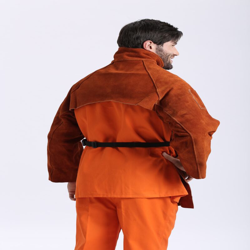 友盟AP-7188/7189金黃色開(kāi)背式焊服及圍身圖片3 友盟AP-7188/7189金黃色開(kāi)背式焊服及圍身圖片3