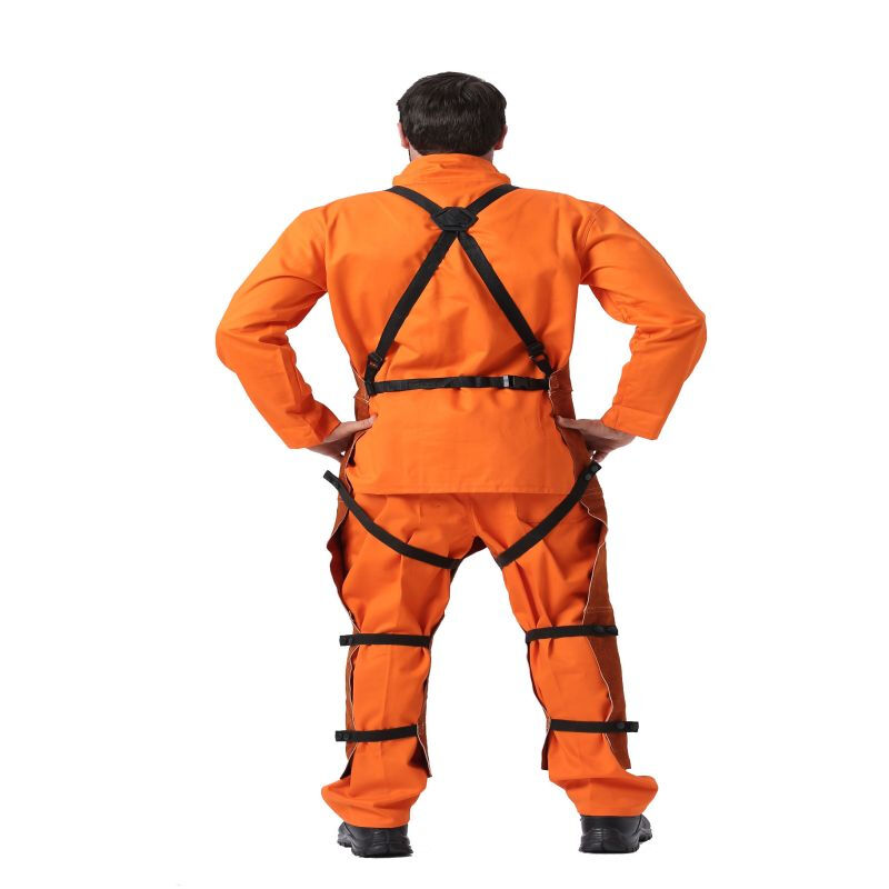 友盟AP-7236咖啡色單前幅連胸焊工服褲子圖片2 友盟AP-7236咖啡色單前幅連胸焊工服褲子圖片2