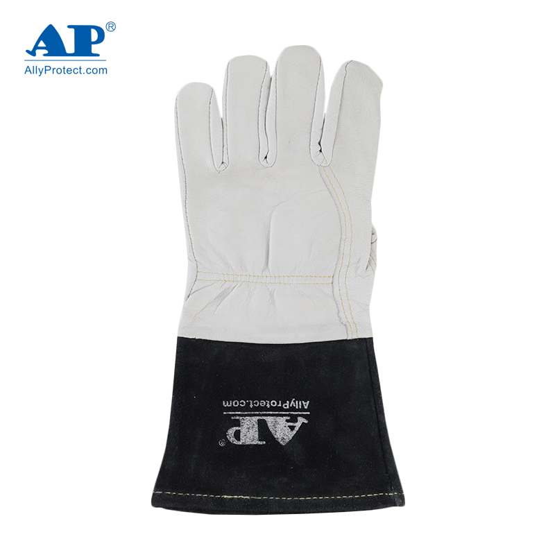 友盟AP-1077防火隔熱羊青皮電焊手套圖片1 友盟AP-1077防火隔熱羊青皮電焊手套圖片1