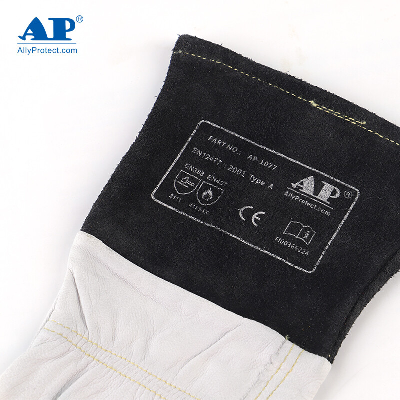 友盟AP-1077防火隔熱羊青皮電焊手套圖片4 友盟AP-1077防火隔熱羊青皮電焊手套圖片4