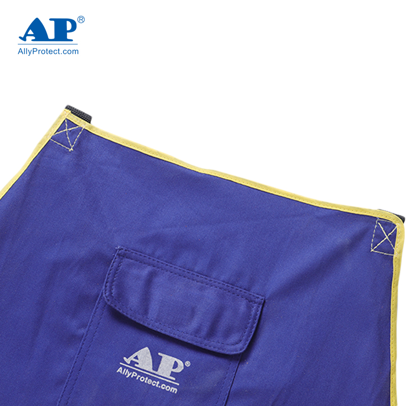 友盟AP-7036藍色阻燃布圍裙圖片4 友盟AP-7036藍色阻燃布圍裙圖片4