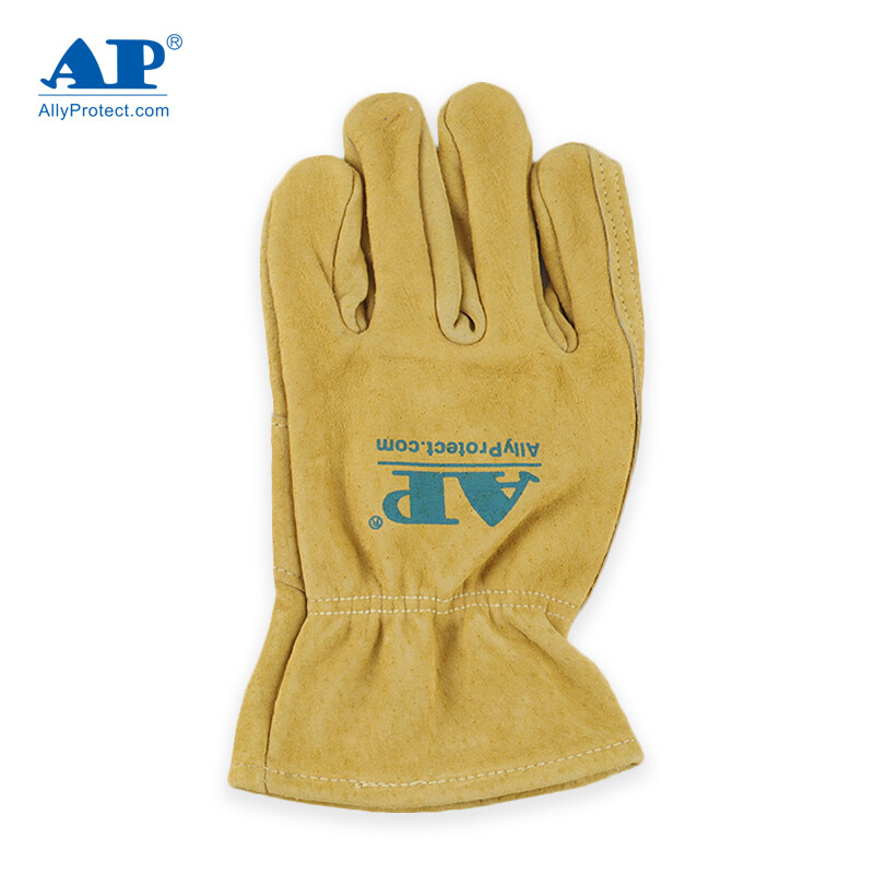 友盟AP-2266金黃色豬青皮耐低溫手套圖片1 友盟AP-2266金黃色豬青皮耐低溫手套圖片1