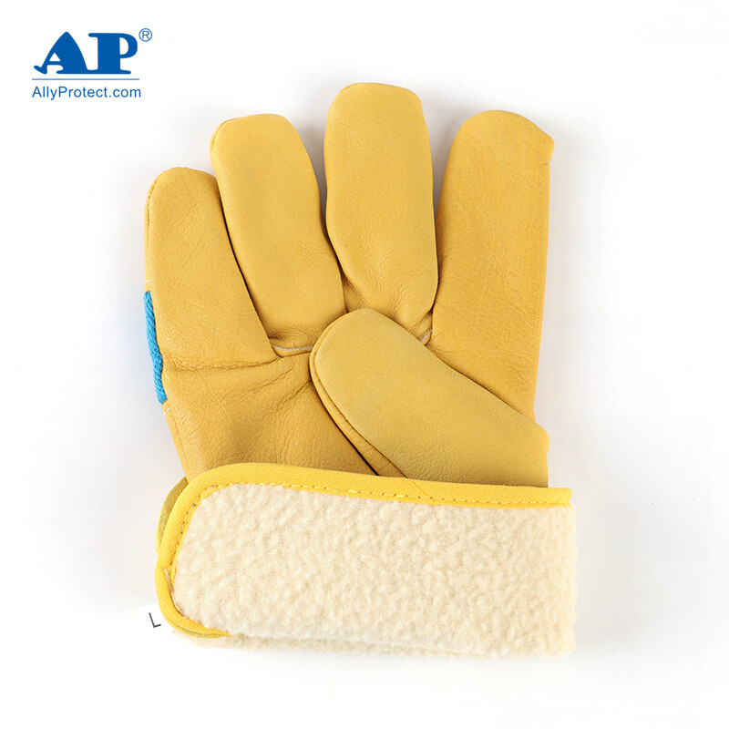 友盟AP-2502牛青皮耐低溫手套圖片5