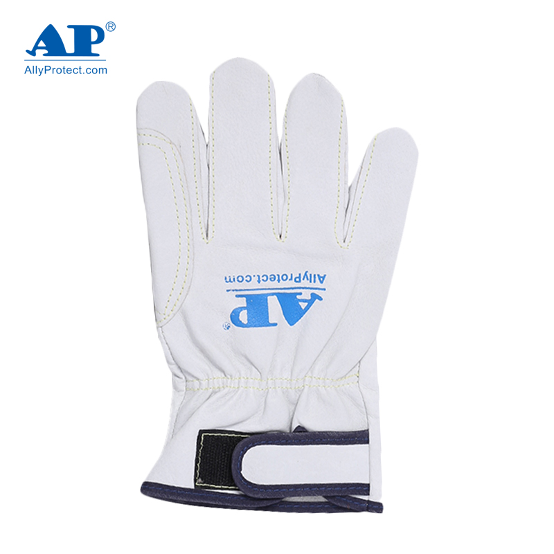 友盟AP-1400牛青皮勞保手套圖片3