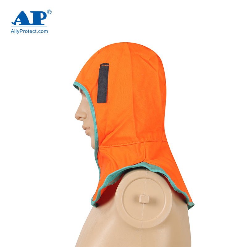 友盟AP-6671橙紅色阻燃布全護(hù)式焊帽圖片2 友盟AP-6671橙紅色阻燃布全護(hù)式焊帽圖片2