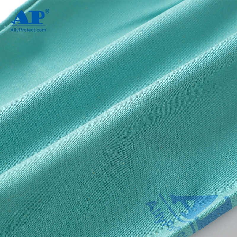 友盟AP-9104綠色防火布配彈力橡筋套袖圖片3 友盟AP-9104綠色防火布配彈力橡筋套袖圖片3