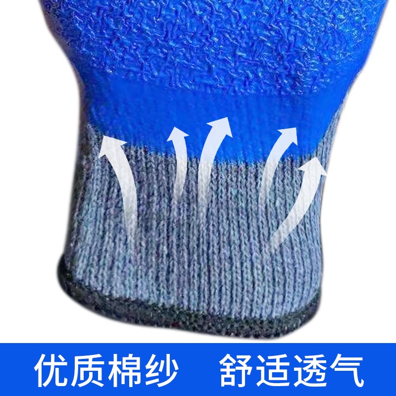 塞莫詩CG906BG灰紗蘭耐磨勞保手套圖片4