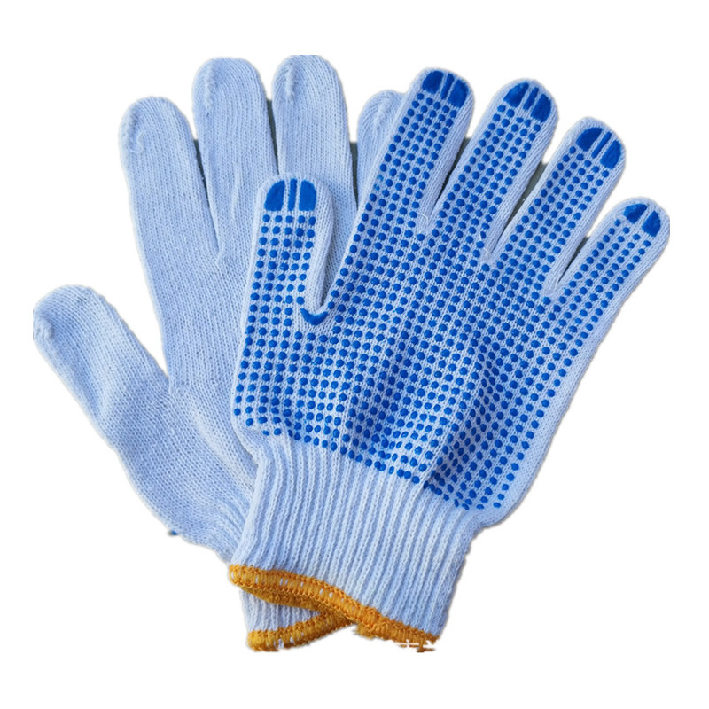 漢盾HD-720G-10掌面點塑滌棉勞保手套圖片3