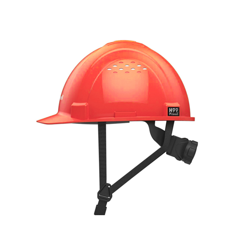 Honeywell霍尼韋爾H99PBA115SCN H99pro加強ABS款帶通風孔按鍵款紅色安全帽圖片2