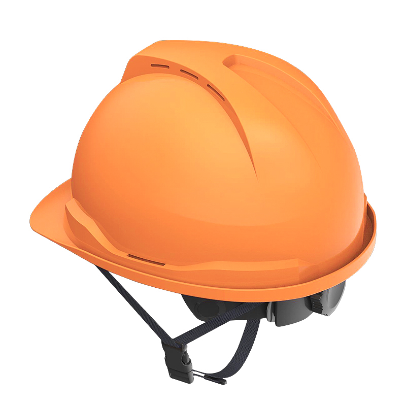 Honeywell霍尼韋爾Y99RNP103S Y99S系列ABS不帶通風(fēng)孔四輪快插下頦帶橙色安全帽圖片1