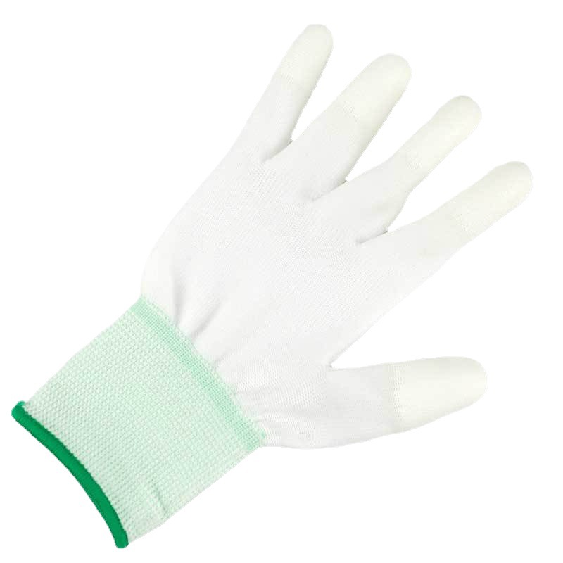 漢盾HD-GP5014 PU涂指滌綸勞保手套圖片3 漢盾HD-GP5014 PU涂指滌綸勞保手套圖片3