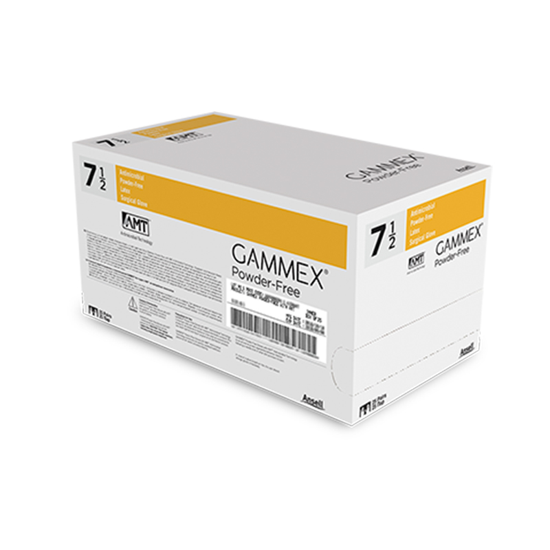安思爾GAMMEX AMT 4153AMT無粉乳膠外科手套圖片1 安思爾GAMMEX AMT 4153AMT無粉乳膠外科手套圖片1