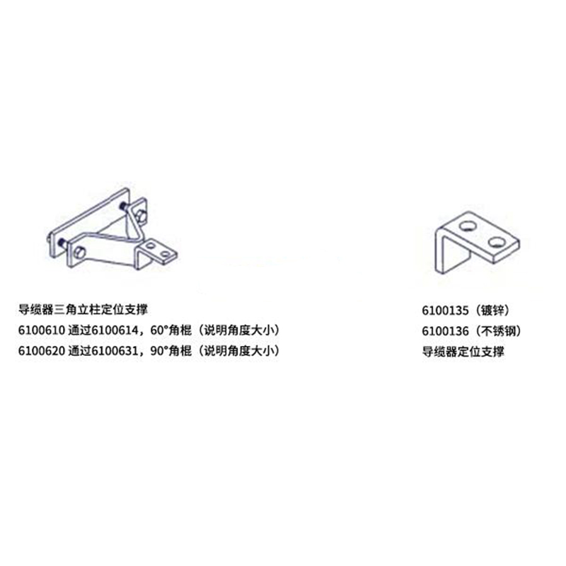 3M 6100610導纜器三角立柱定位支撐圖片1