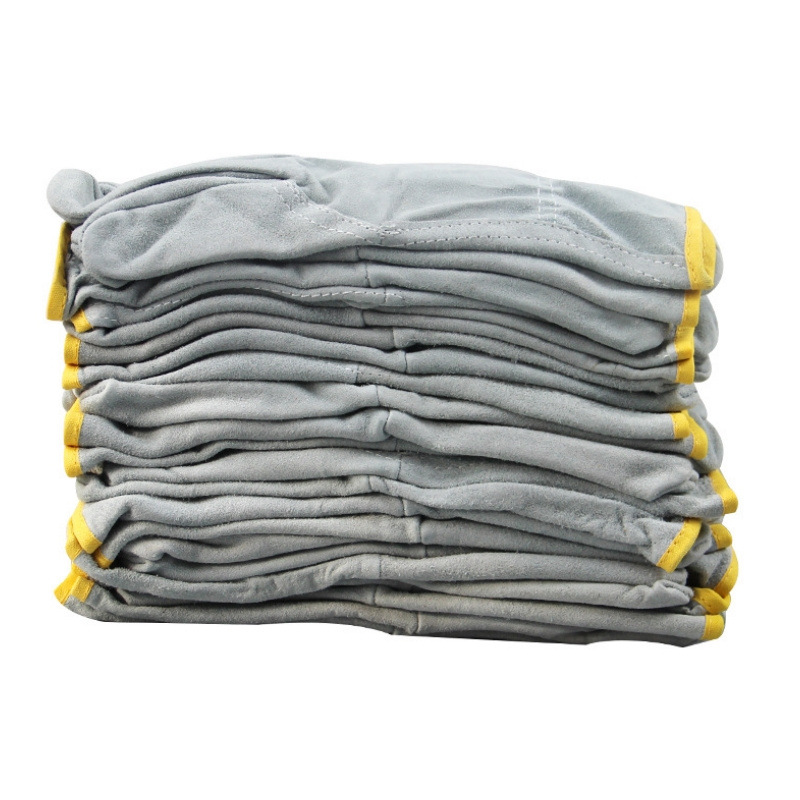 添盾TD-GL5615灰色翻毛短牛皮手套26cm圖片1 添盾TD-GL5615灰色翻毛短牛皮手套26cm圖片1