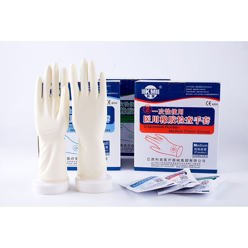 科美一次性使用醫用橡膠檢查手套無粉麻面圖片2 科美一次性使用醫用橡膠檢查手套無粉麻面圖片2