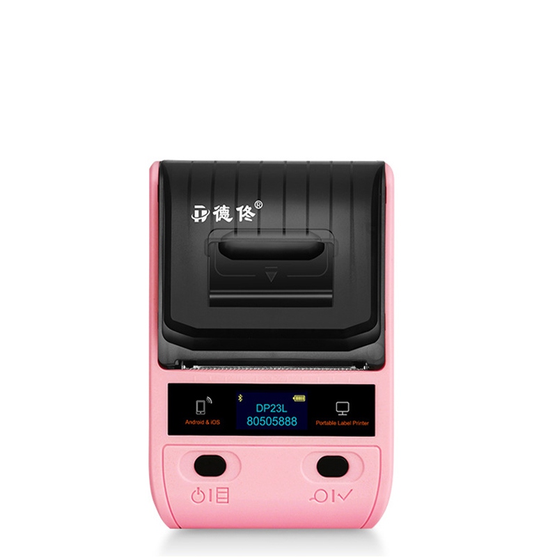DTPrinter德佟DP23S手持便攜熱敏藍(lán)牙打不干膠標(biāo)簽機(jī)圖片1