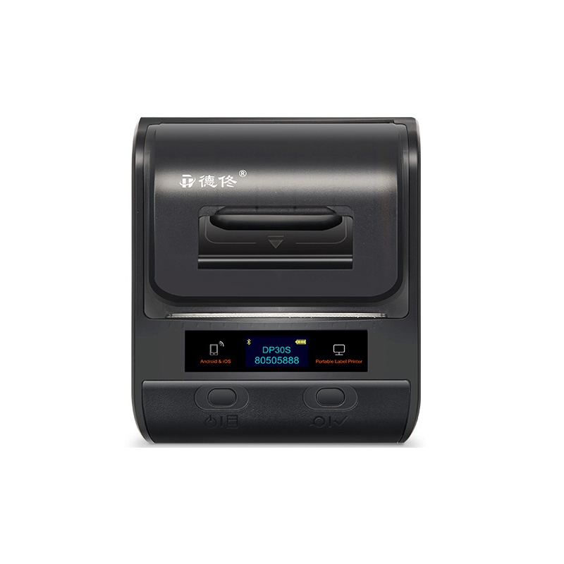 DTPrinter德佟DP80S二維碼不干膠條碼商用便攜式標簽機圖片2