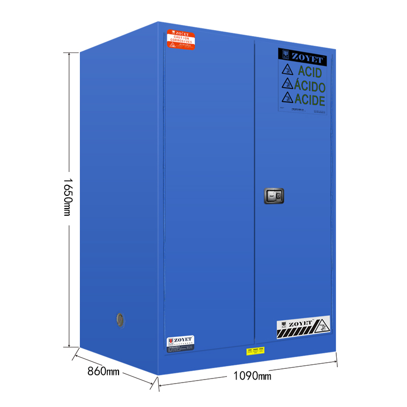 ZOYET眾御ZYC0090B弱腐蝕性液體防火安全柜90Gal/340L圖片4 ZOYET眾御ZYC0090B弱腐蝕性液體防火安全柜90Gal/340L圖片4