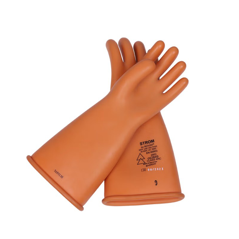 NOVAX 4LO-265/S2-410 STROM乳膠絕緣手套4級40KV圖片4