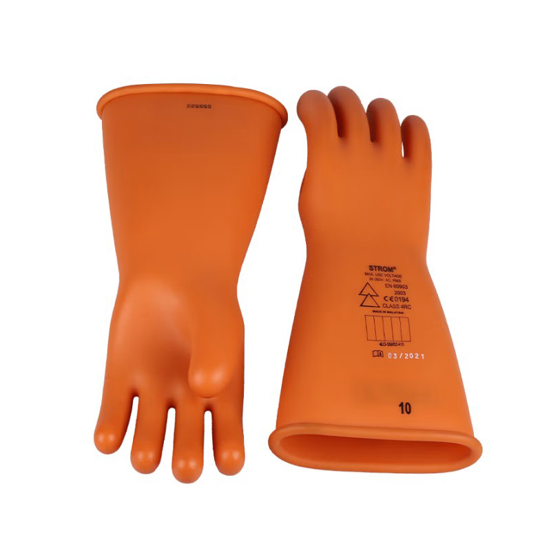 NOVAX 4LO-265/S2-410 STROM乳膠絕緣手套4級40KV圖片3