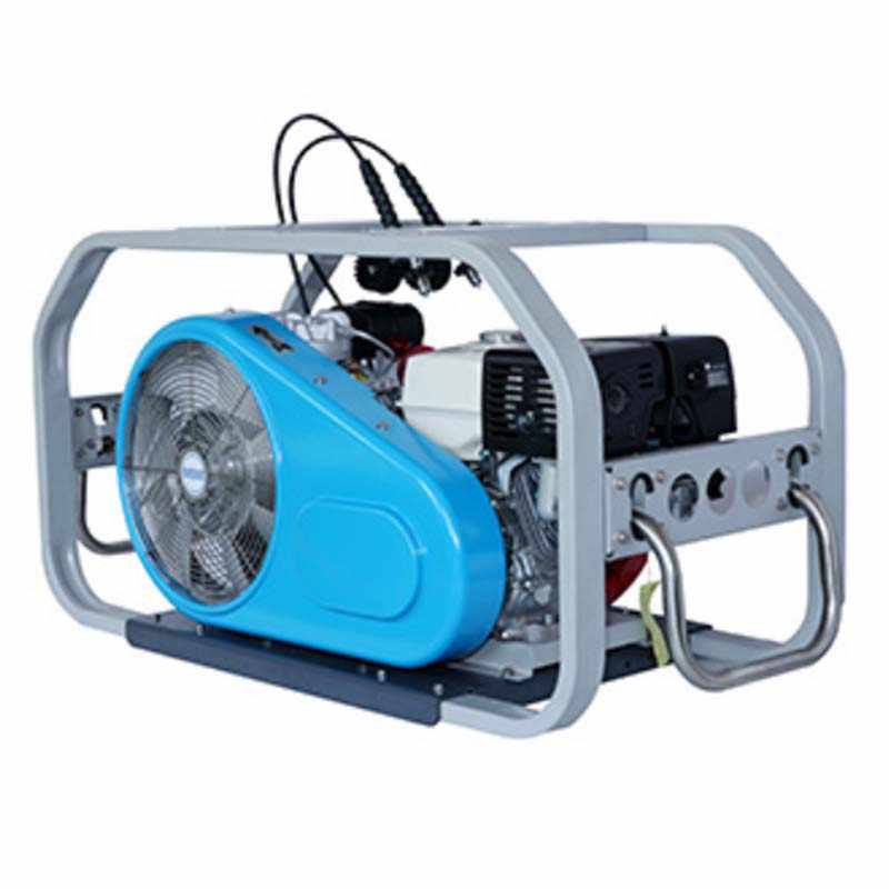 寶恩BBC-200P呼吸空氣填充泵-臥式可移動簡易款圖片1