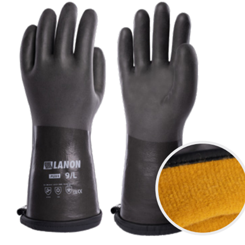 LANON蘭浪PUX4發泡防滑掌面防水透濕全浸PU防寒手套圖片1 LANON蘭浪PUX4發泡防滑掌面防水透濕全浸PU防寒手套圖片1