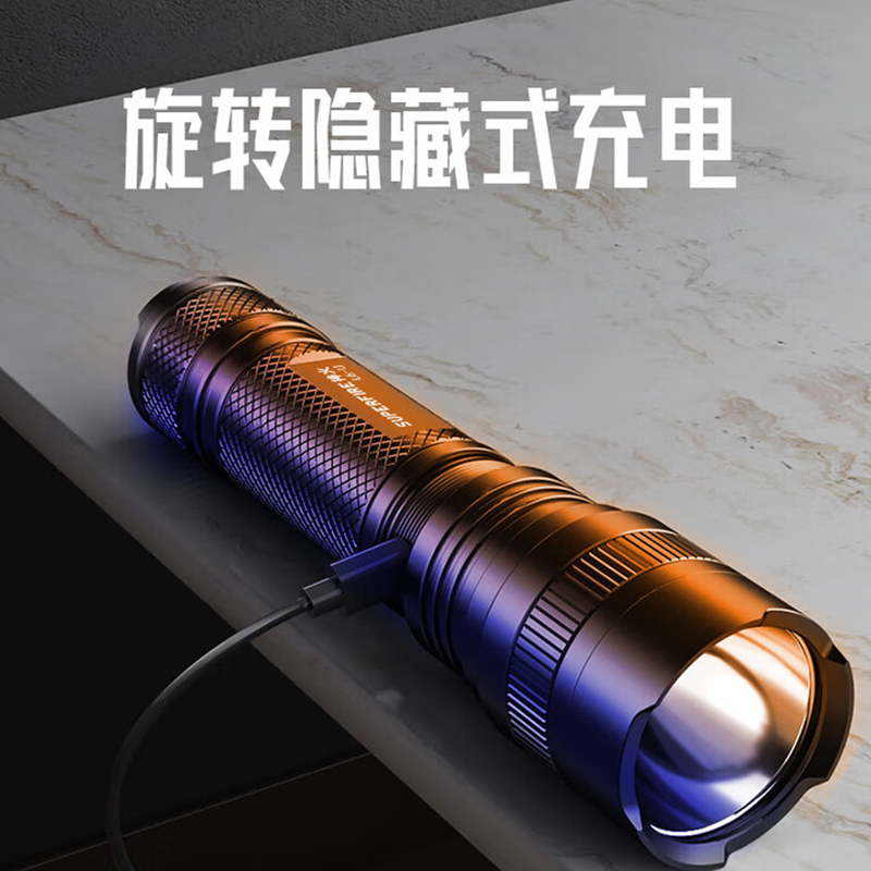 神火L6-U大功率燈芯手電筒圖片3