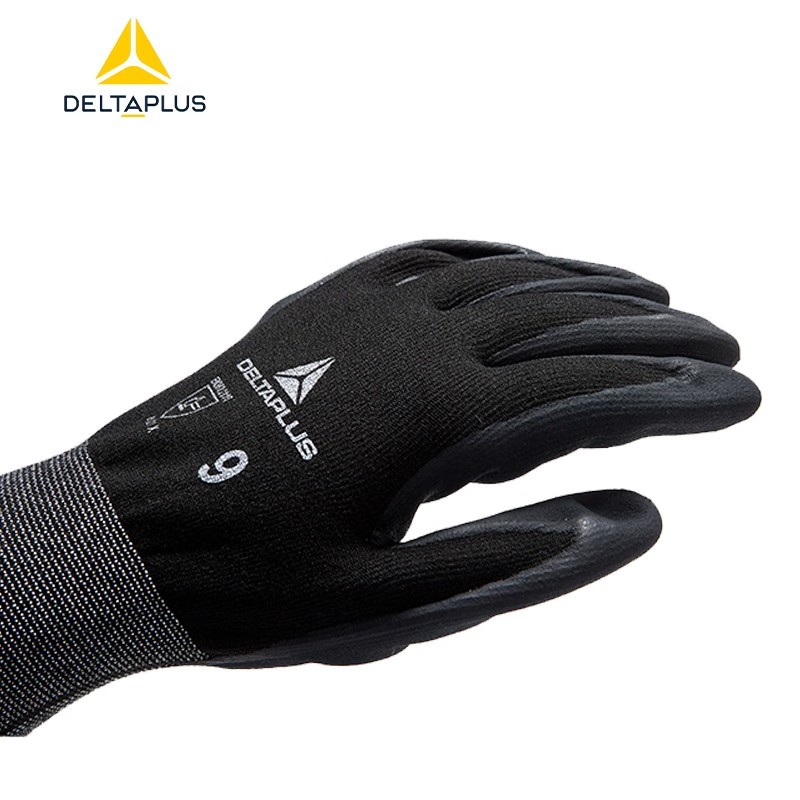 代爾塔201703 VE723丁腈涂層工作勞保手套圖片1