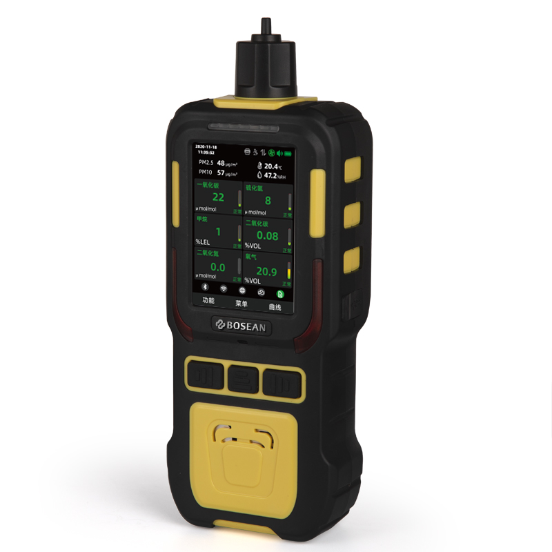 保時(shí)安BW-600泵吸式六合一氣體檢測(cè)儀圖片1