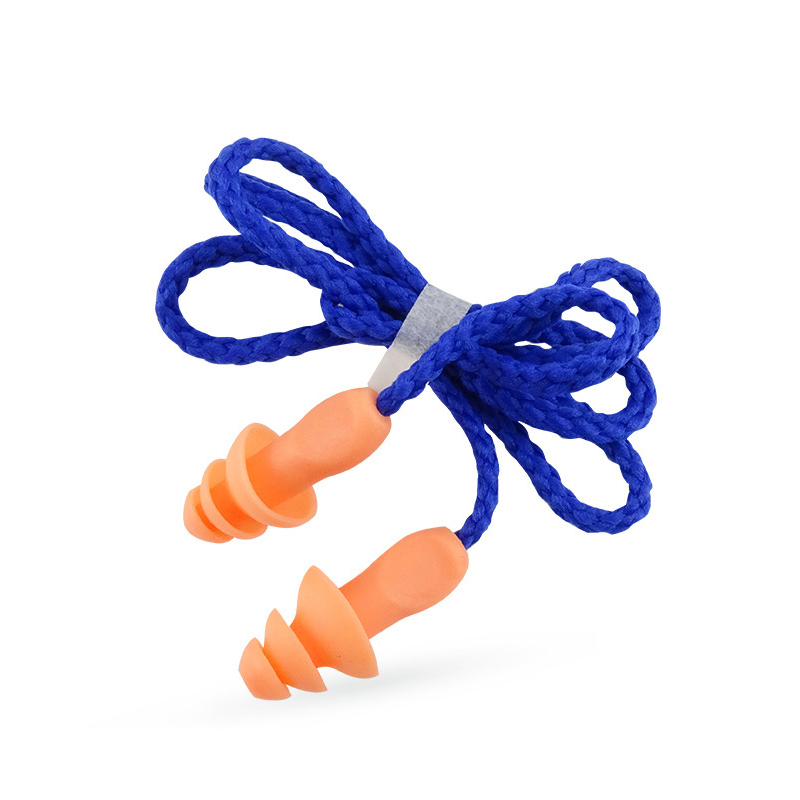 定和DH1013圣誕樹型硅膠帶線防噪音耳塞圖片1 定和DH1013圣誕樹型硅膠帶線防噪音耳塞圖片1