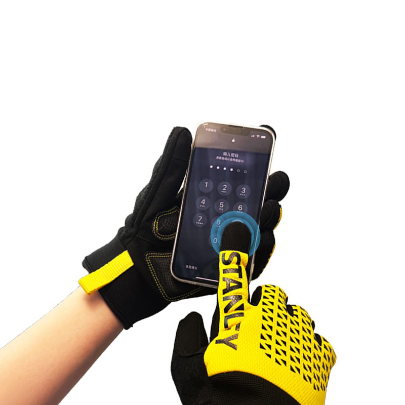 STANLEY史丹利ST5950手掌PVC菱紋加固機械防震手套圖片3 STANLEY史丹利ST5950手掌PVC菱紋加固機械防震手套圖片3