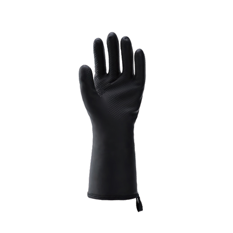 思衛(wèi)爾2002黑色全浸氯丁橡膠耐高溫防化手套圖片1 思衛(wèi)爾2002黑色全浸氯丁橡膠耐高溫防化手套圖片1