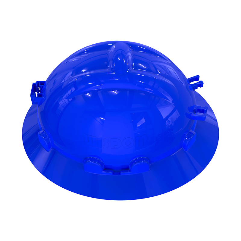 WISDOM威斯頓CKH118前后卡槽款寬邊HDPE安全帽圖片6 WISDOM威斯頓CKH118前后卡槽款寬邊HDPE安全帽圖片6