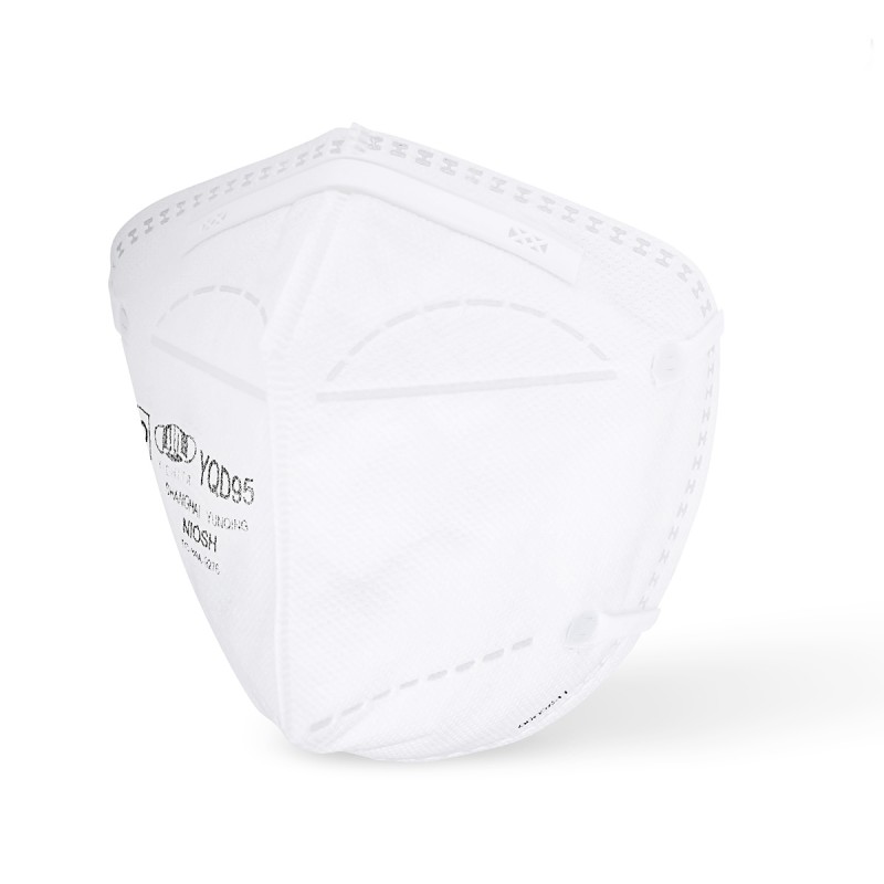 YICHITA宜啟戴YQD95V頭帶式折疊帶閥N95防塵口罩圖片1