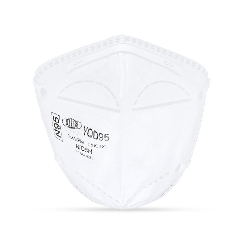 YICHITA宜啟戴YQD95V頭帶式折疊帶閥N95防塵口罩圖片2