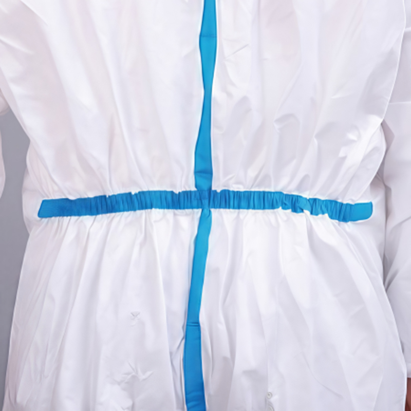 UG優特安U6白色膠條連體防護服圖片3