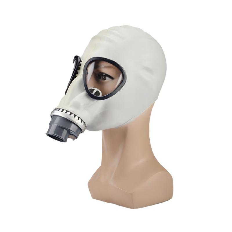 邦固MF1A鬼臉式橡膠單濾罐全面罩防毒面具圖片1