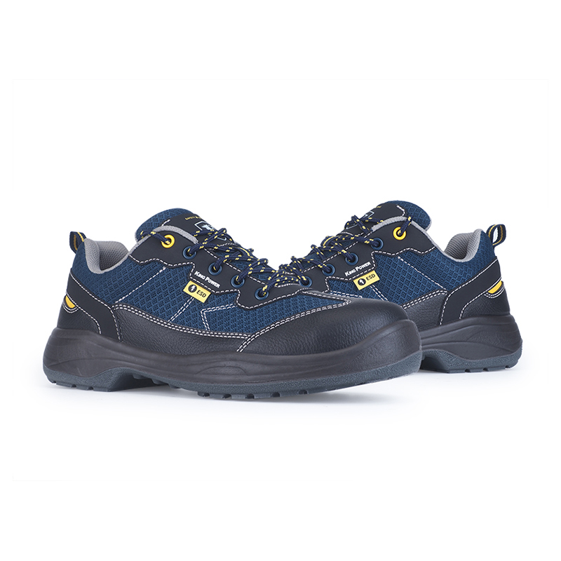 尊王01216進口舒優(yōu)皮防砸防刺穿防靜電安全鞋圖片3