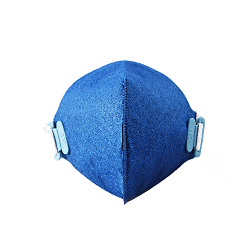 朝美2001藍色頭戴式KN95防塵口罩圖片1