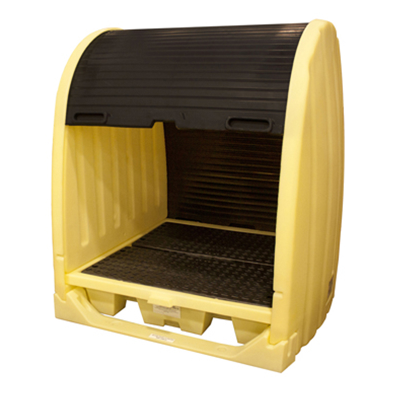 JESERY杰蘇瑞 SD4116防溢漏卷簾式油桶儲存柜圖片2