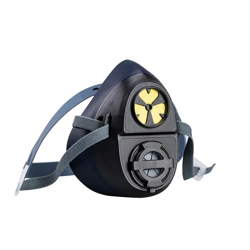 呼享9200單濾盒硅膠半面罩防毒面具