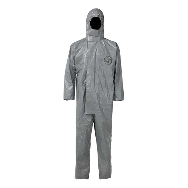 杜邦Tychem6000 TF198T GY防化服帶帽連體化學防護服