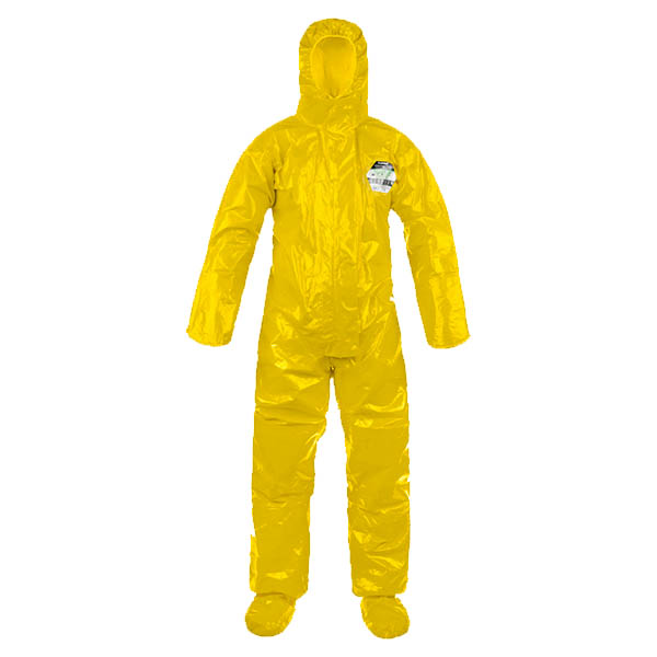 雷克蘭CT4S414PS帶帽帶鞋套連體防化服