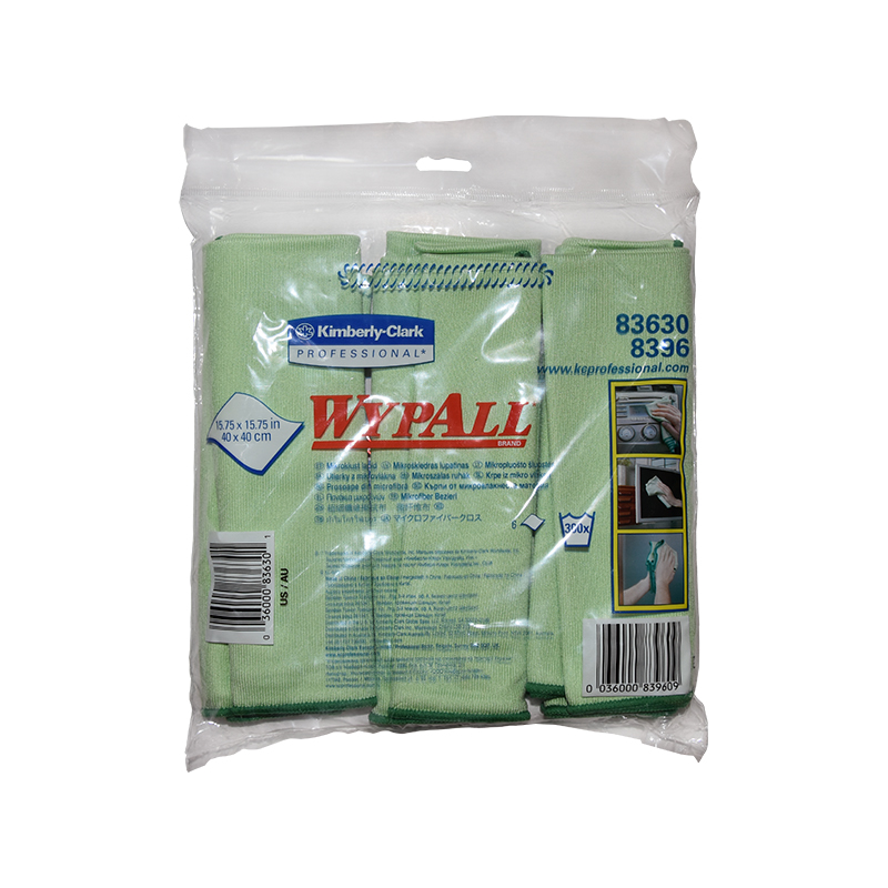 金佰利83630 WypAll勁拭超細(xì)纖維擦拭布(綠色)